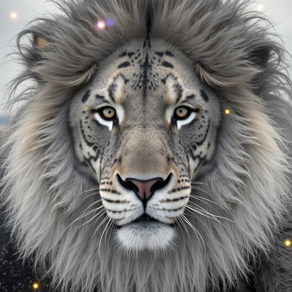 Person Touches The Cosmos in Golden Spacesuit