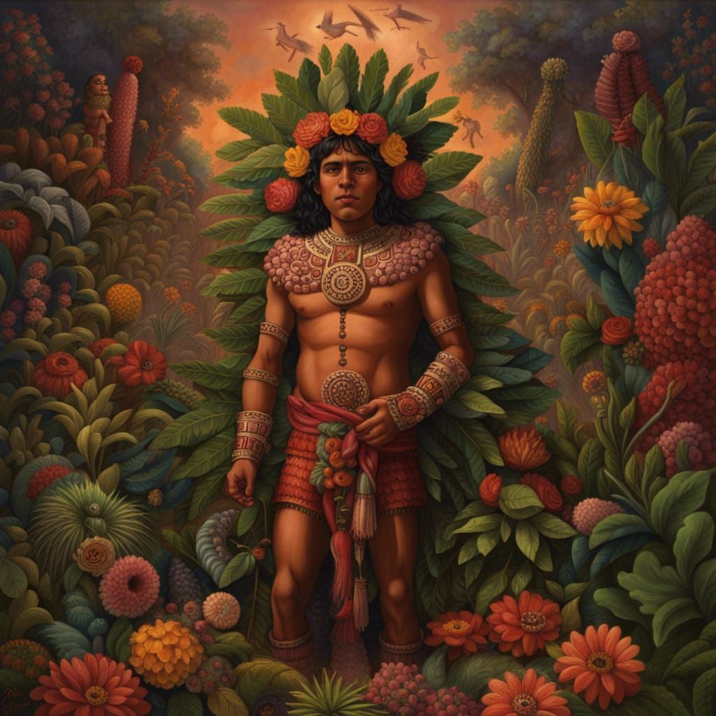 Xōchipilli: Aztec God of Flowers and Love