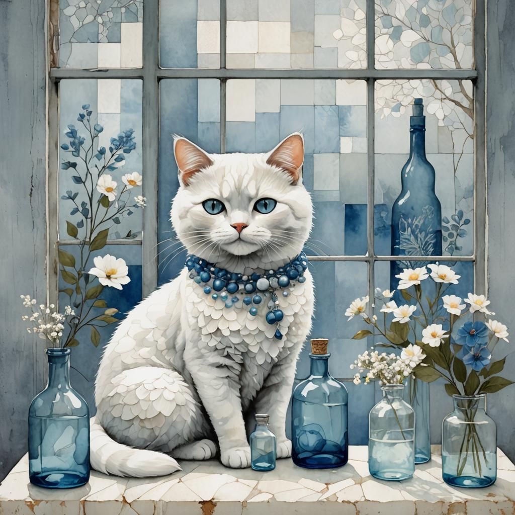 Cute cat in Fab spot