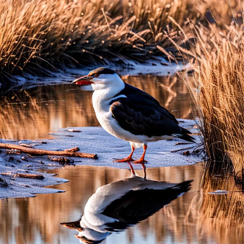 Stylized Letter N Generated by AI