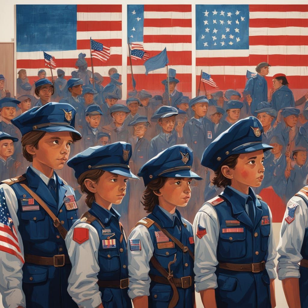 Young Patriots in Training: Merging Innocence with Patriotic...