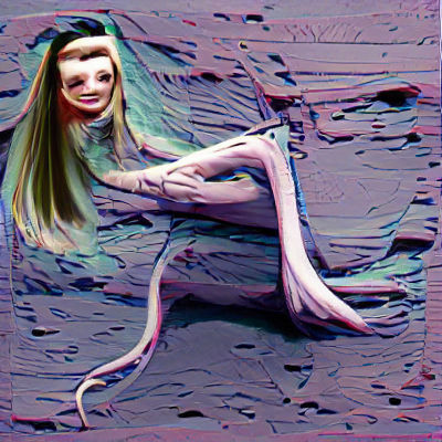 Abstract Composition in Vibrant Colors