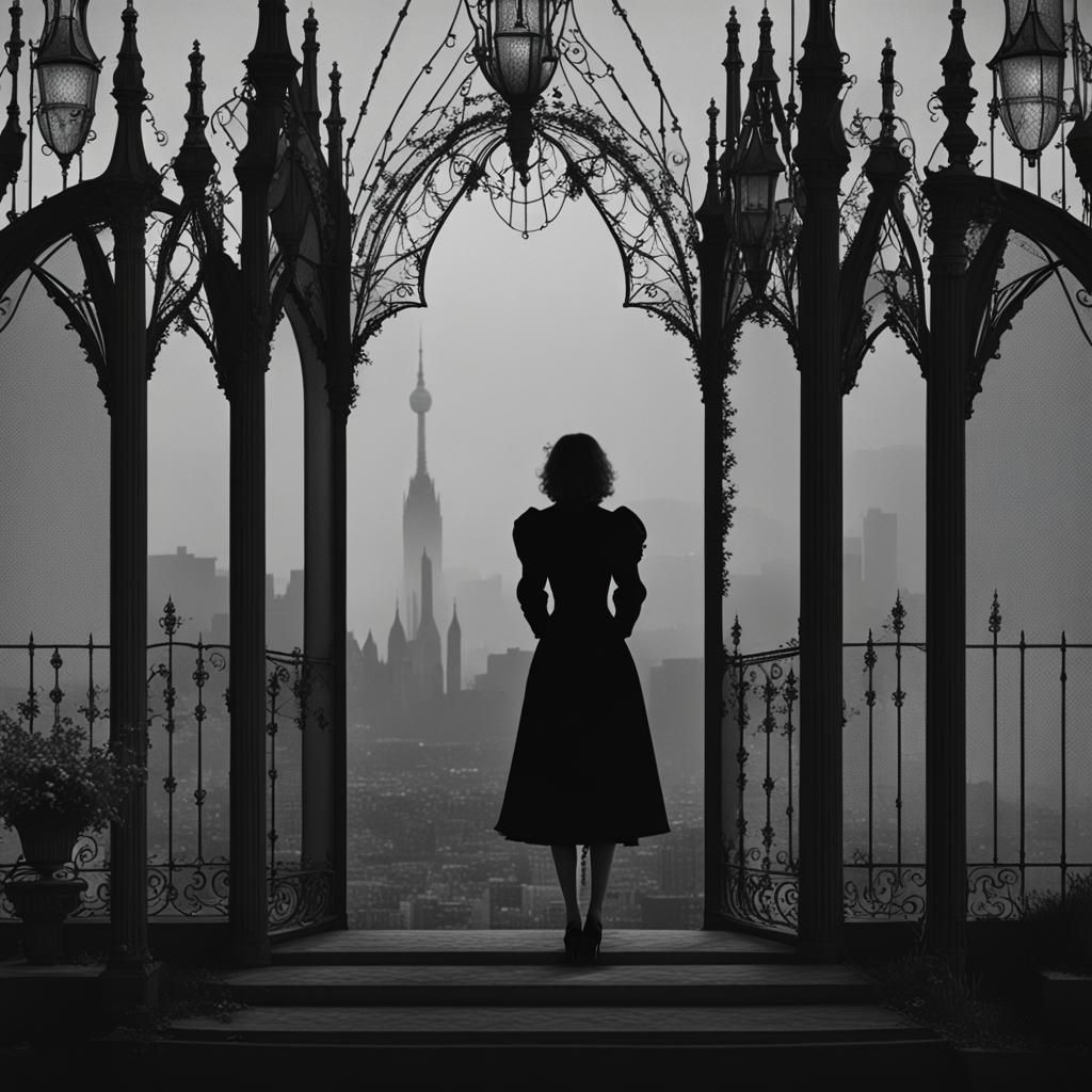 Gothic noir: earth, hug, comfort, and relaxation