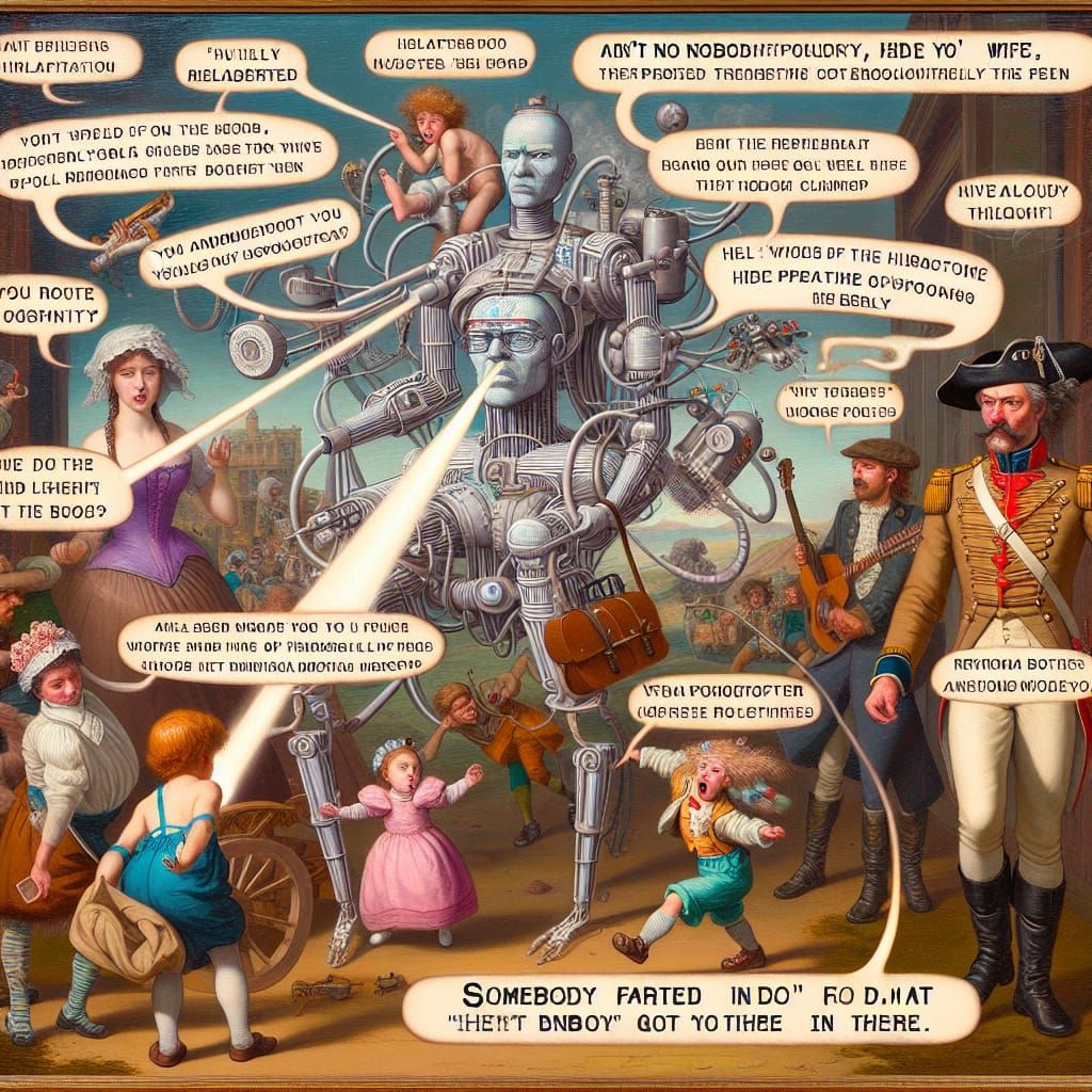 Classical Painting of Viral Meme Personalities