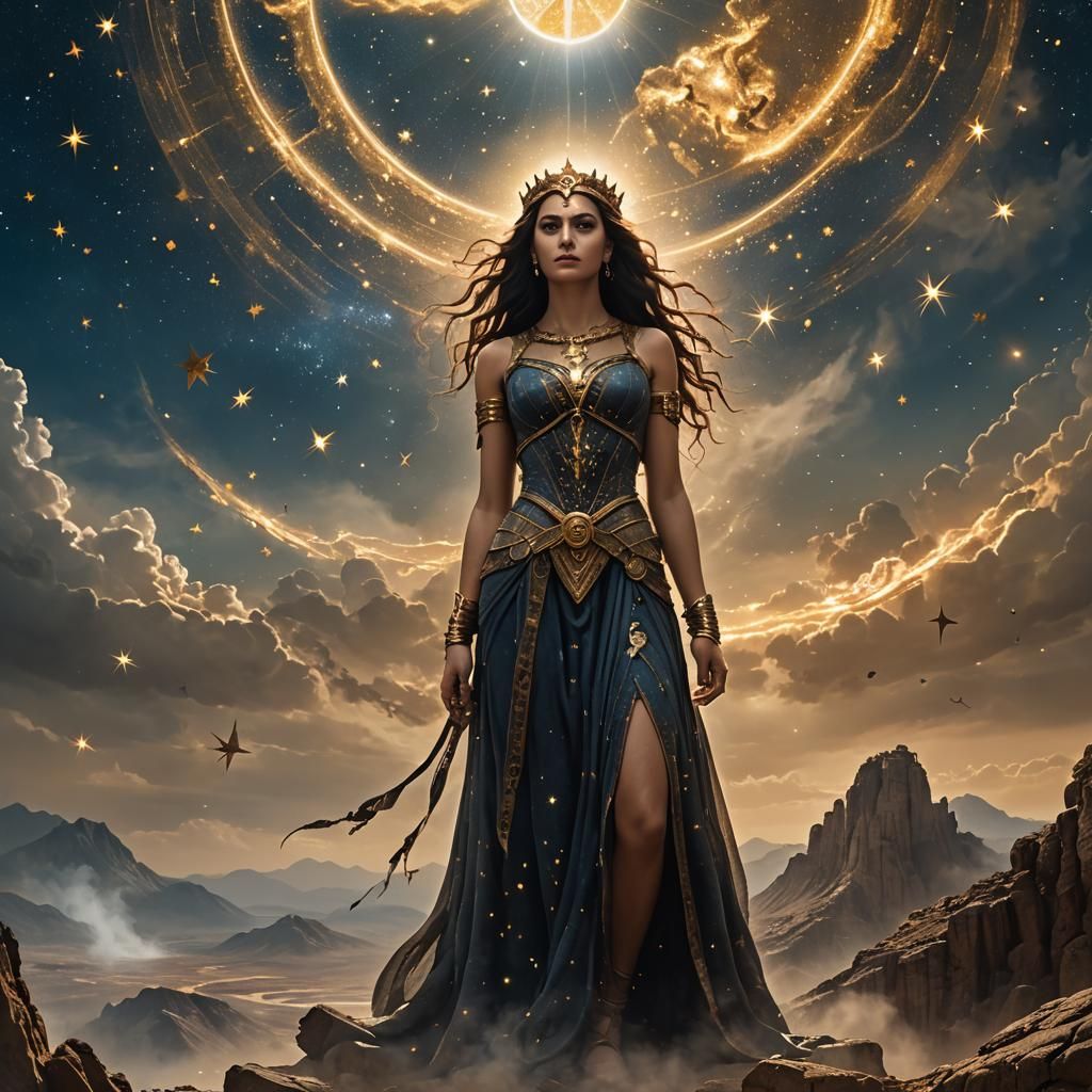 Inanna, Goddess of Love and War, Descends to Earth