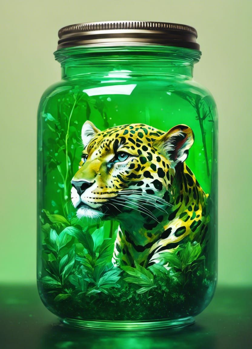 Jaguar in a jar 🫙