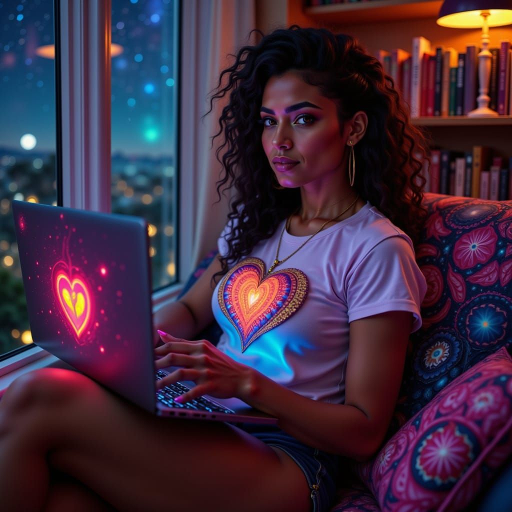 Spirited Werecreature in Vintage Arcade Tee