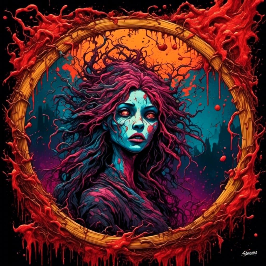 Surreal Dreamscape of Surmounting Terror