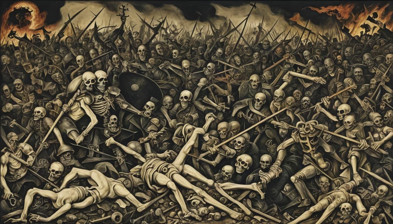 Otto Dix: The Triumph of Death, Expressionist Art
