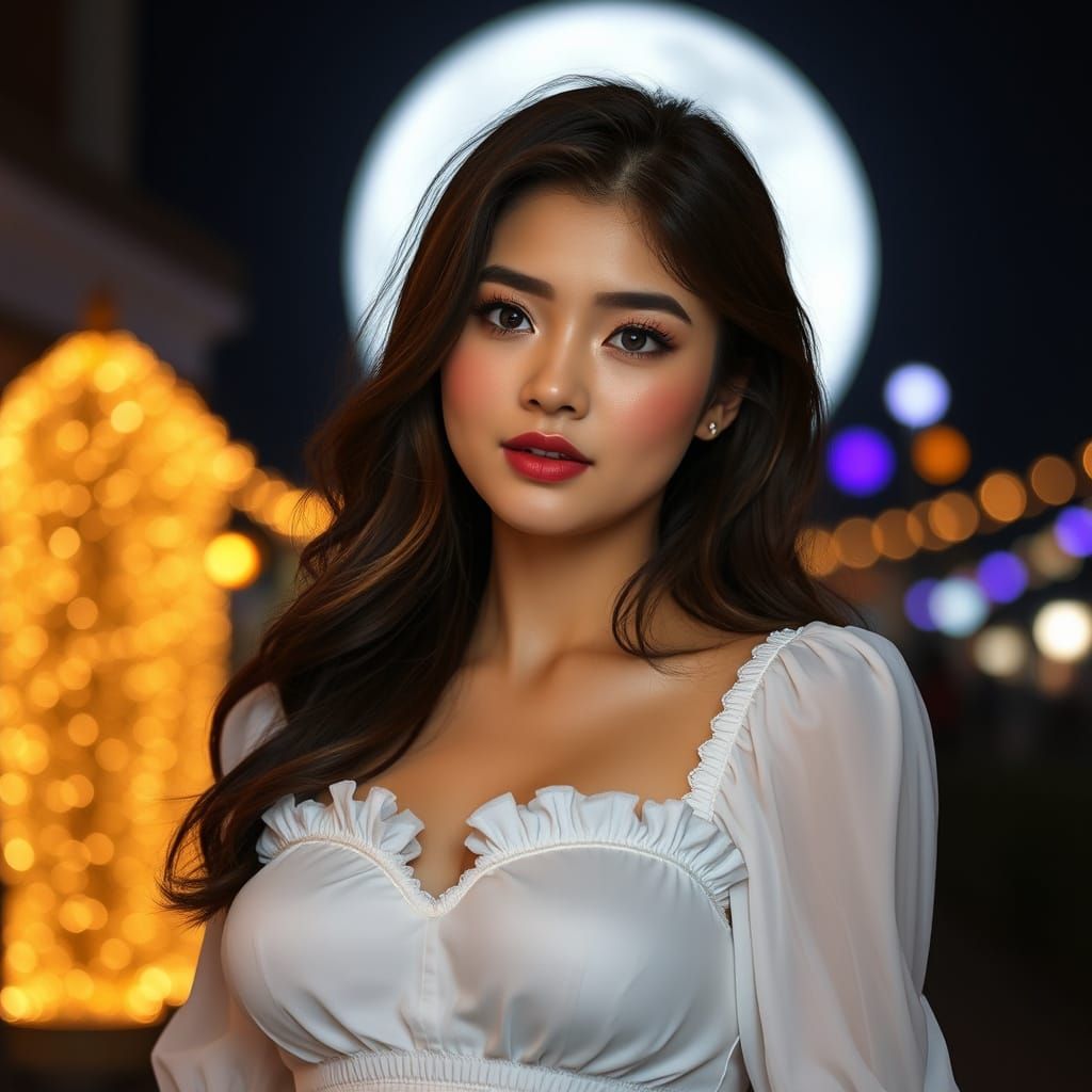 Stunning Women in Elegant White Attire