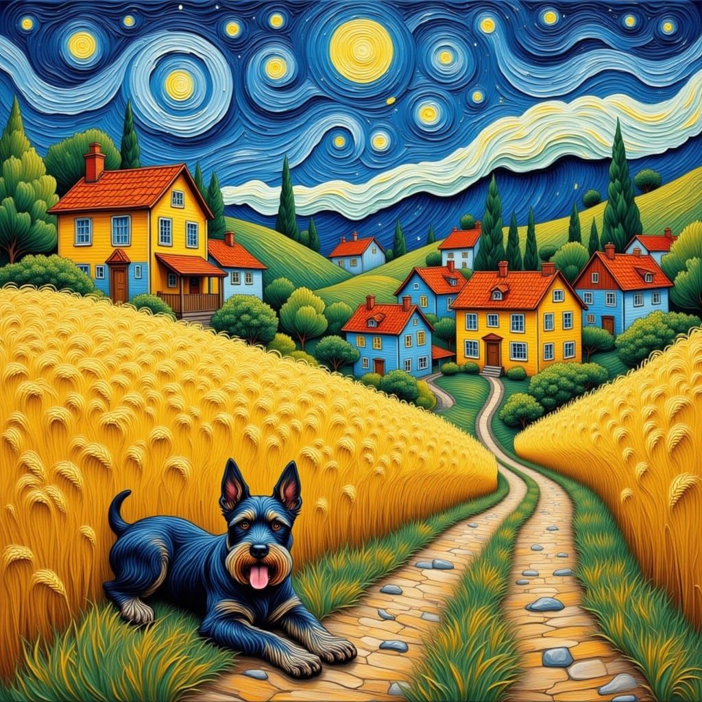 In the style of Vincent Van Gogh
Lora of the week 
<lora:Van-MO Flux:1.0> <lora:Waxy van gogh v1:1.0> <lora:VAN GOGHs FA...