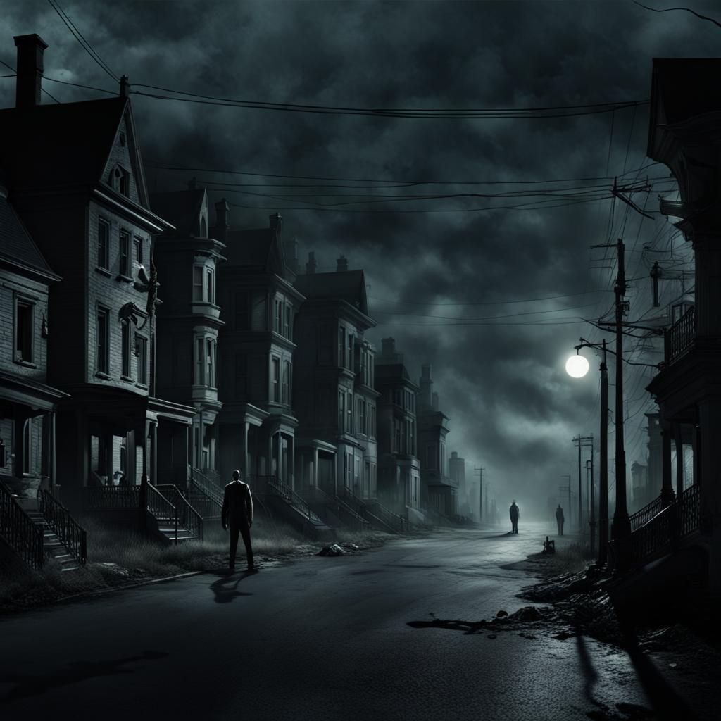 Night of the Living Dead: Dramatic Zombie Scene