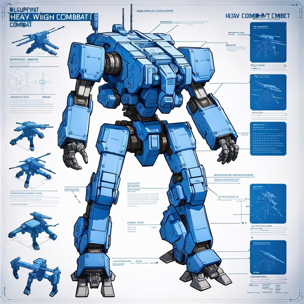 Heavy Weight Combat Mecha