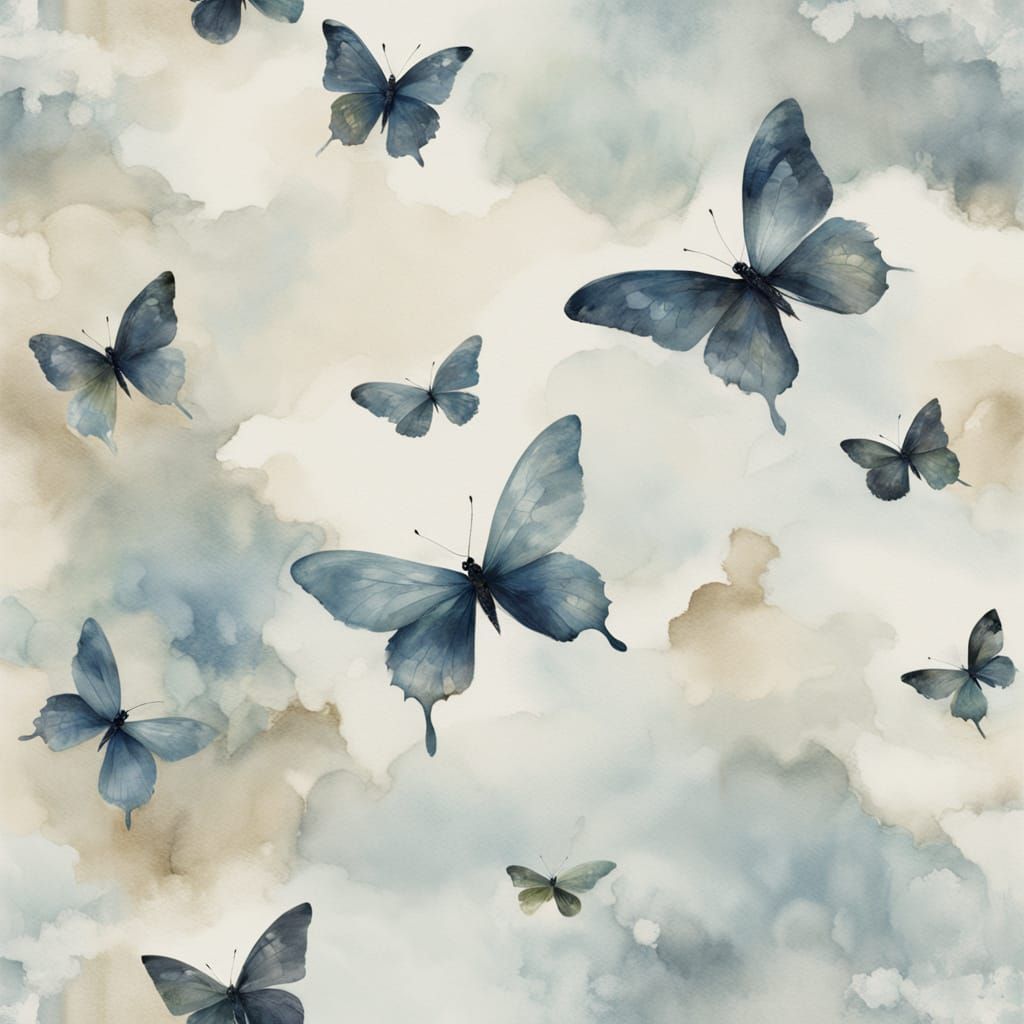 Ethereal Butterfly in Heavenly Sunshine