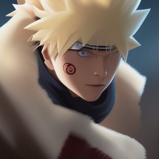 Naruto Portrait by Greg Rutkowski and Artgerm