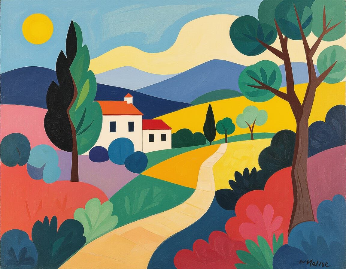 Matisse Impossible Dreamscape Art