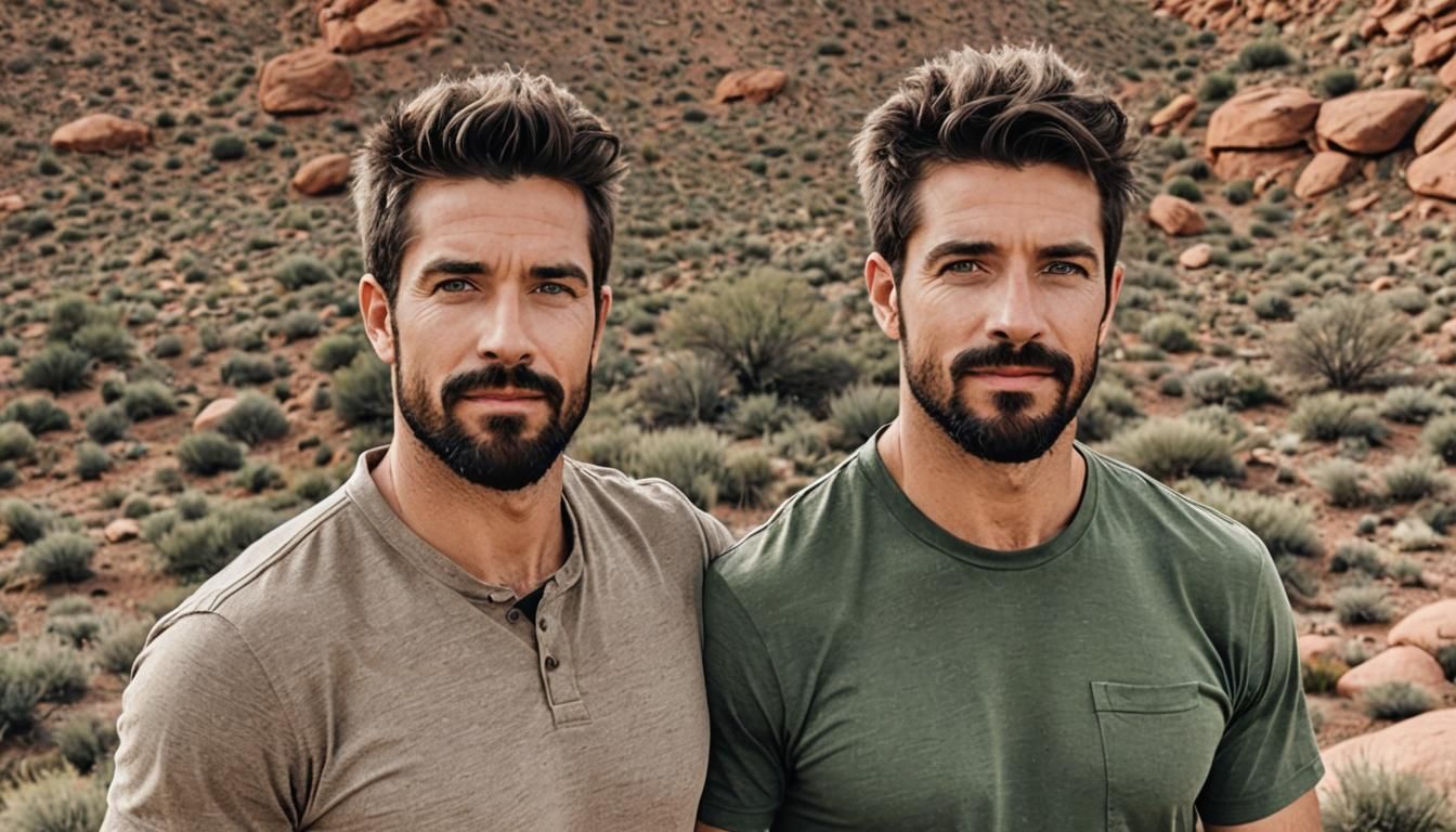 Gay Couple's Romantic Road Trip After Las Vegas Wedding