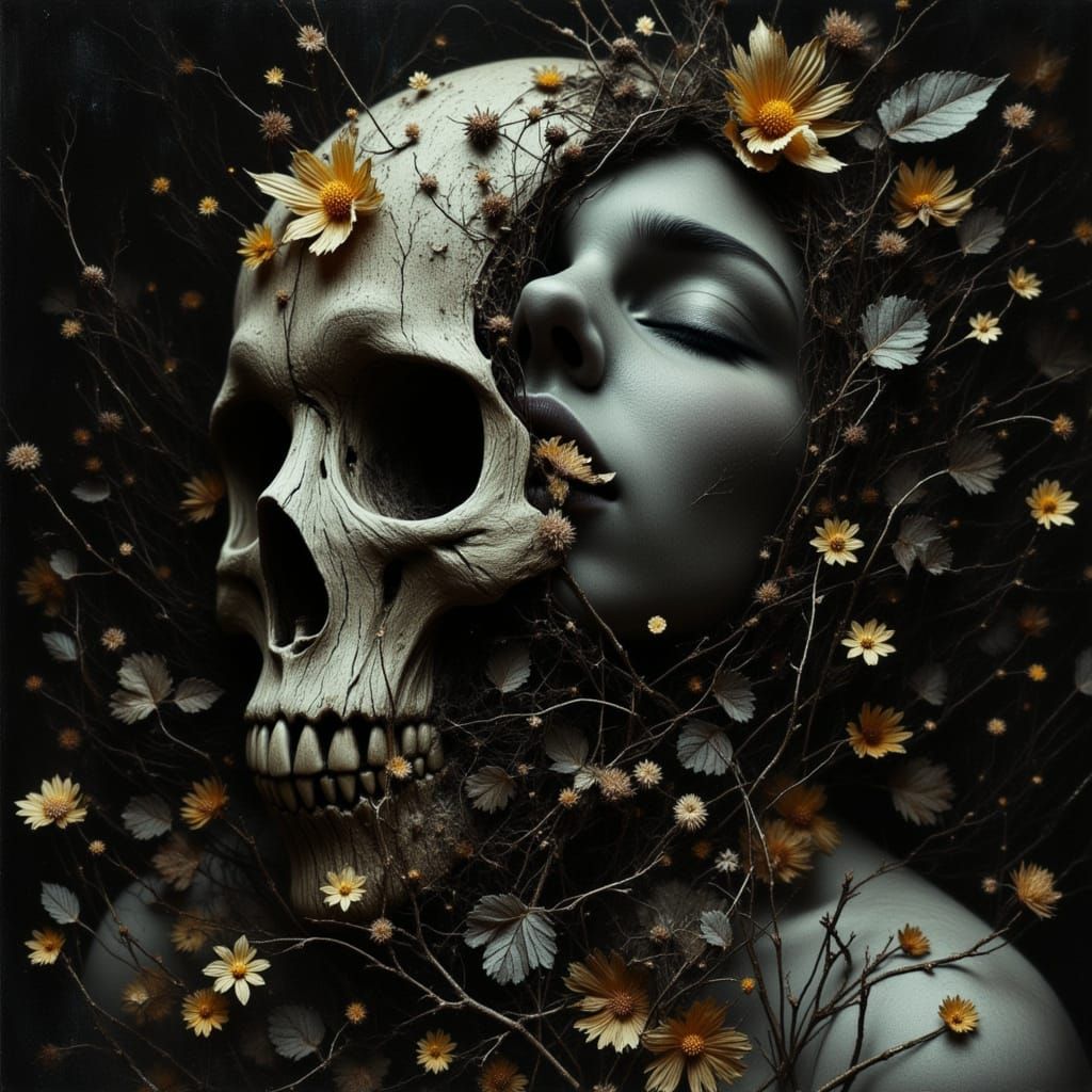 Gothic Portrait of Life and Decay