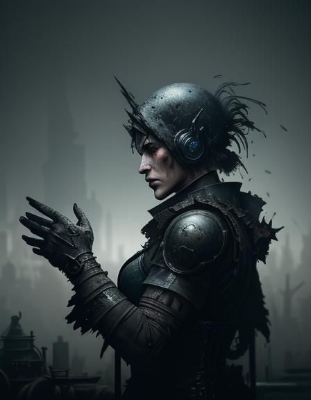 A beautiful woman (Snow White) wearing simple tops. İAmazing...