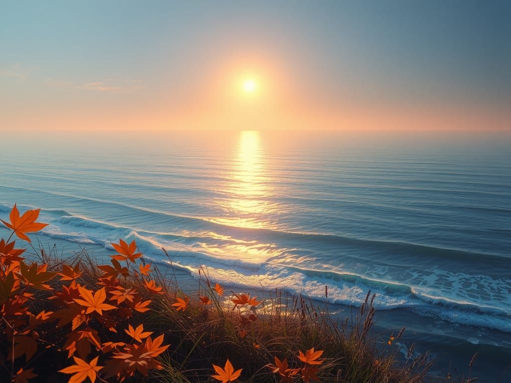 Autumnal Opulence: An AI Generated Vision