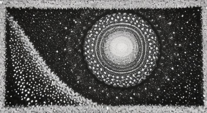 Hyper Realistic Summer Moment in Vibrant Pointillism Style