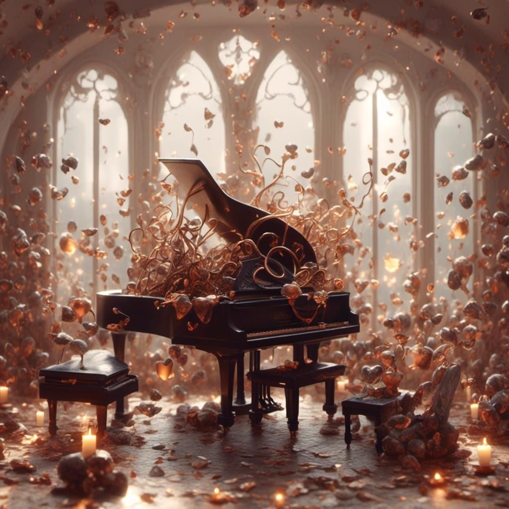 Charming Character Portrait in Pastel Colors