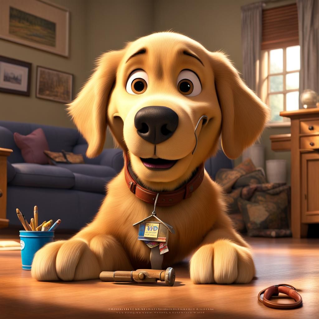 Dug the Dog from Disney Pixar's Up