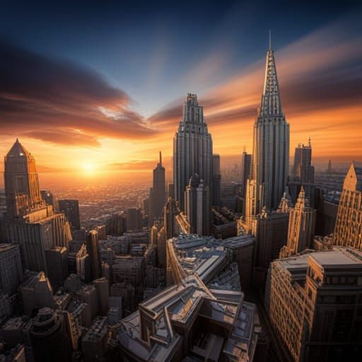 Order and Chaos in Detailed Matte Painting