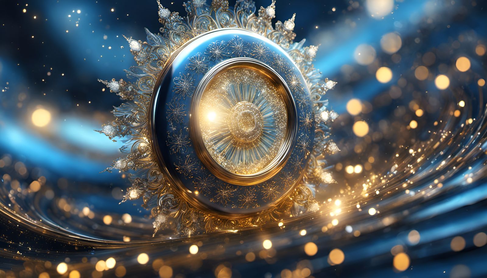 Dreamlike World of Light and Magical Particles