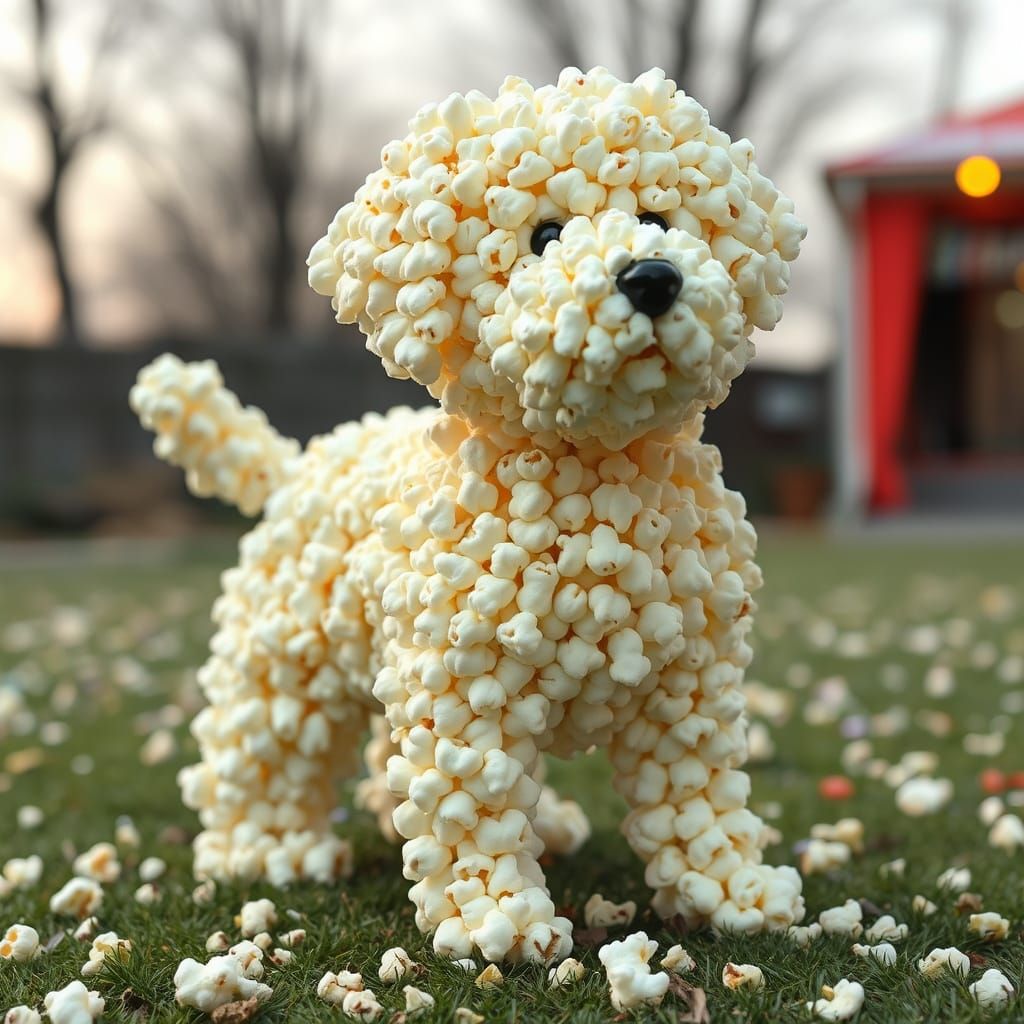 Popcorn Dog: A Whimsical Culinary Creation