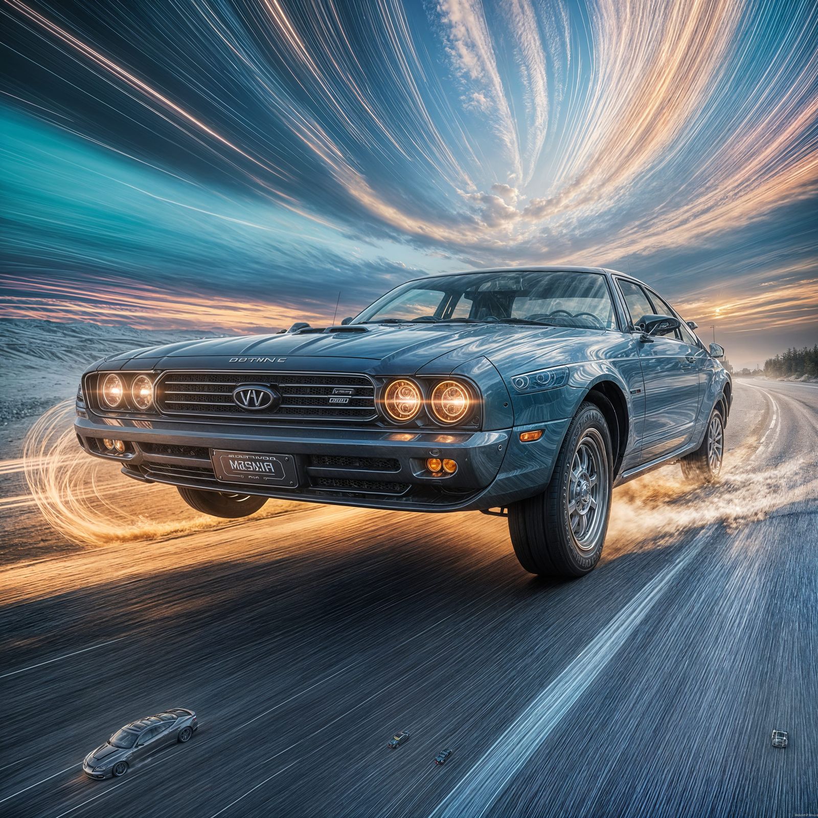 Time Machine Car: Creative DreamForge Design