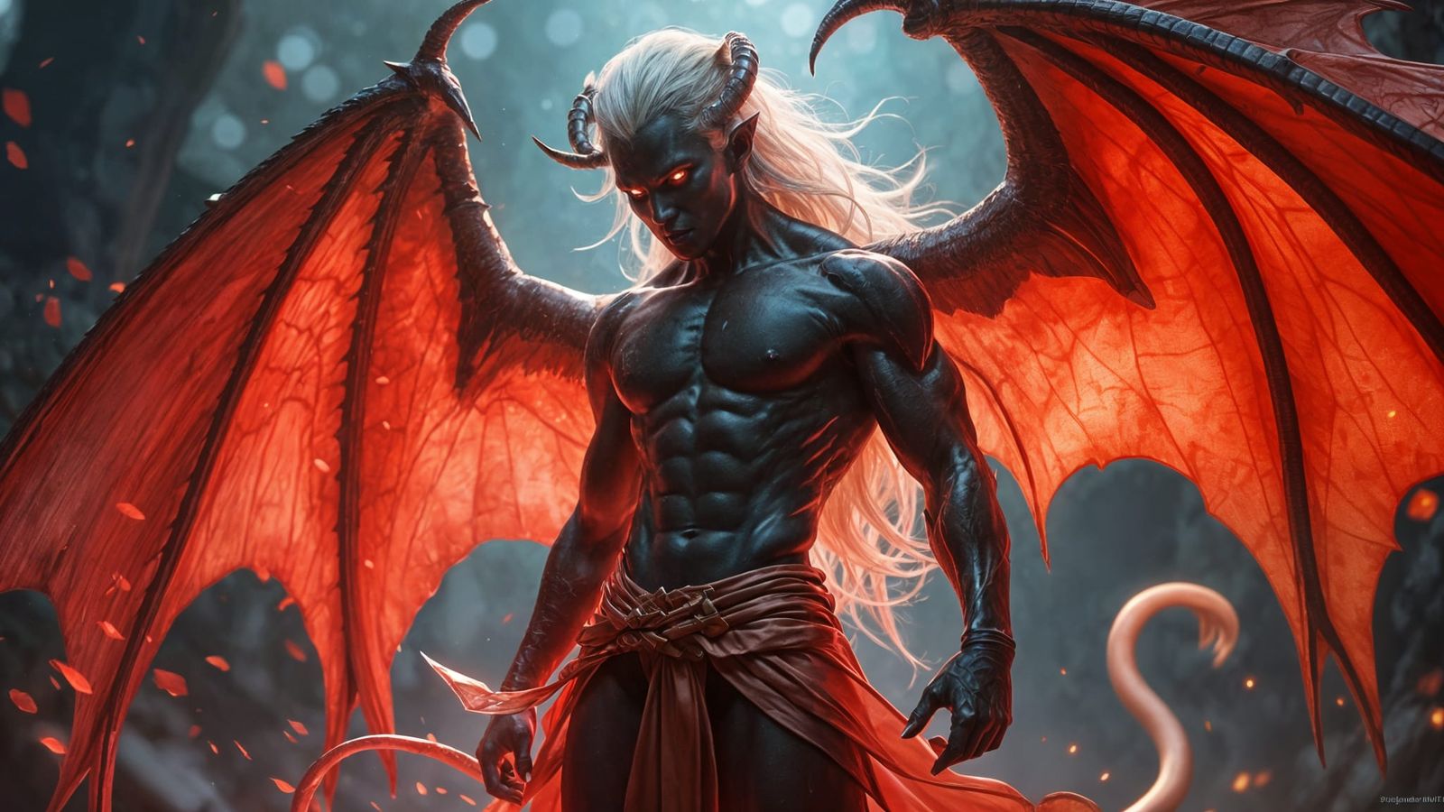 Spectacular Demon Concept Art in Deep Color
