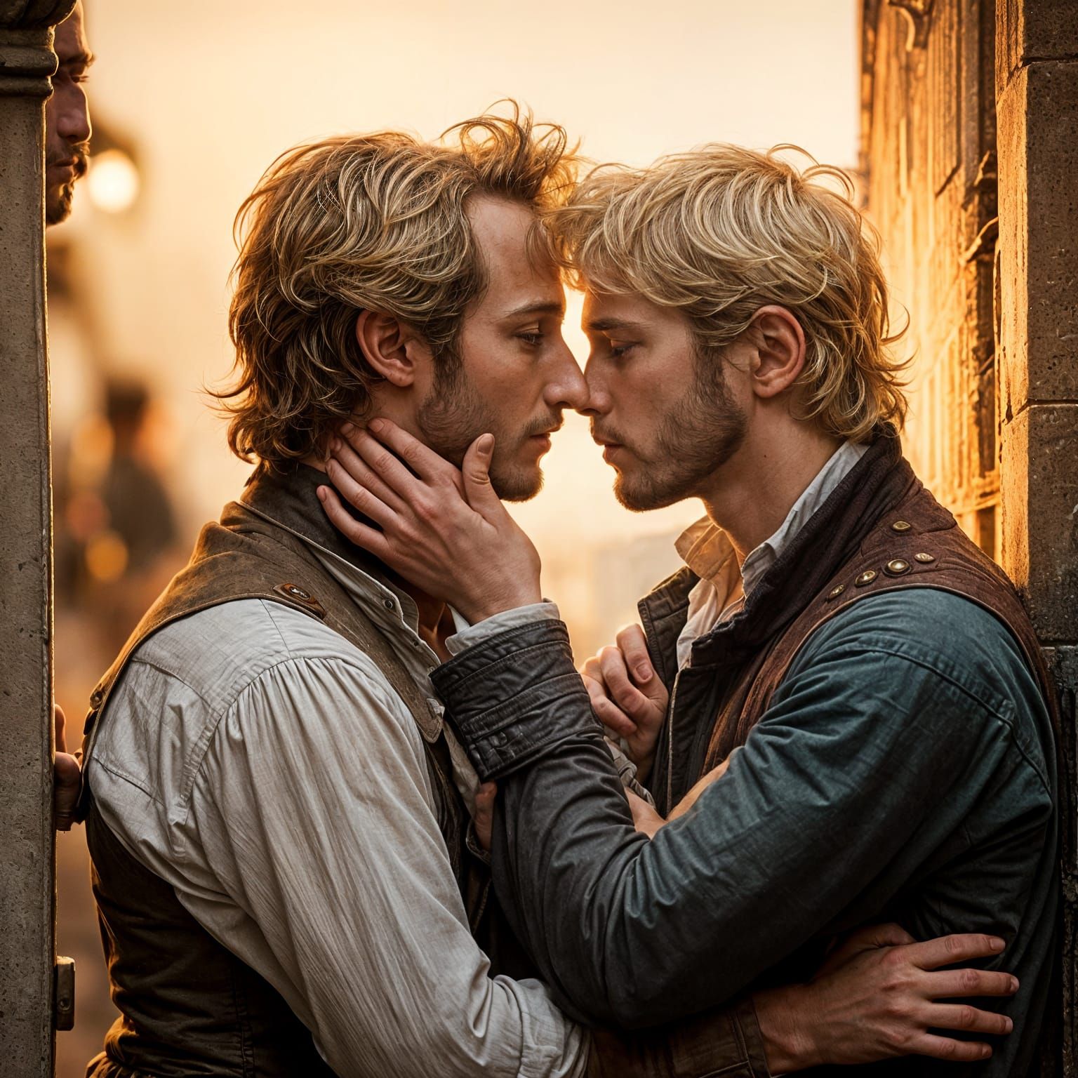 Embrace Behind the Barricade