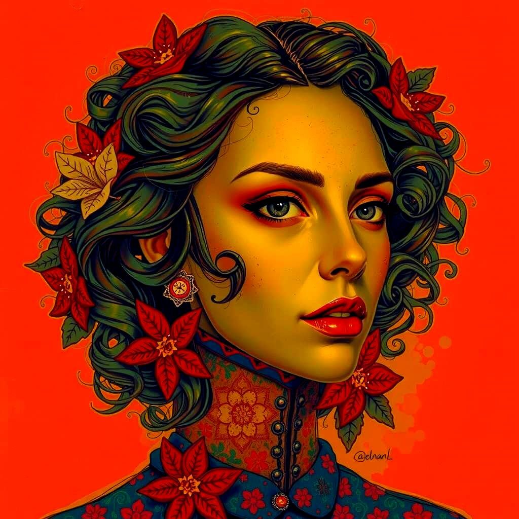 Etcher's Abstract Etching Art