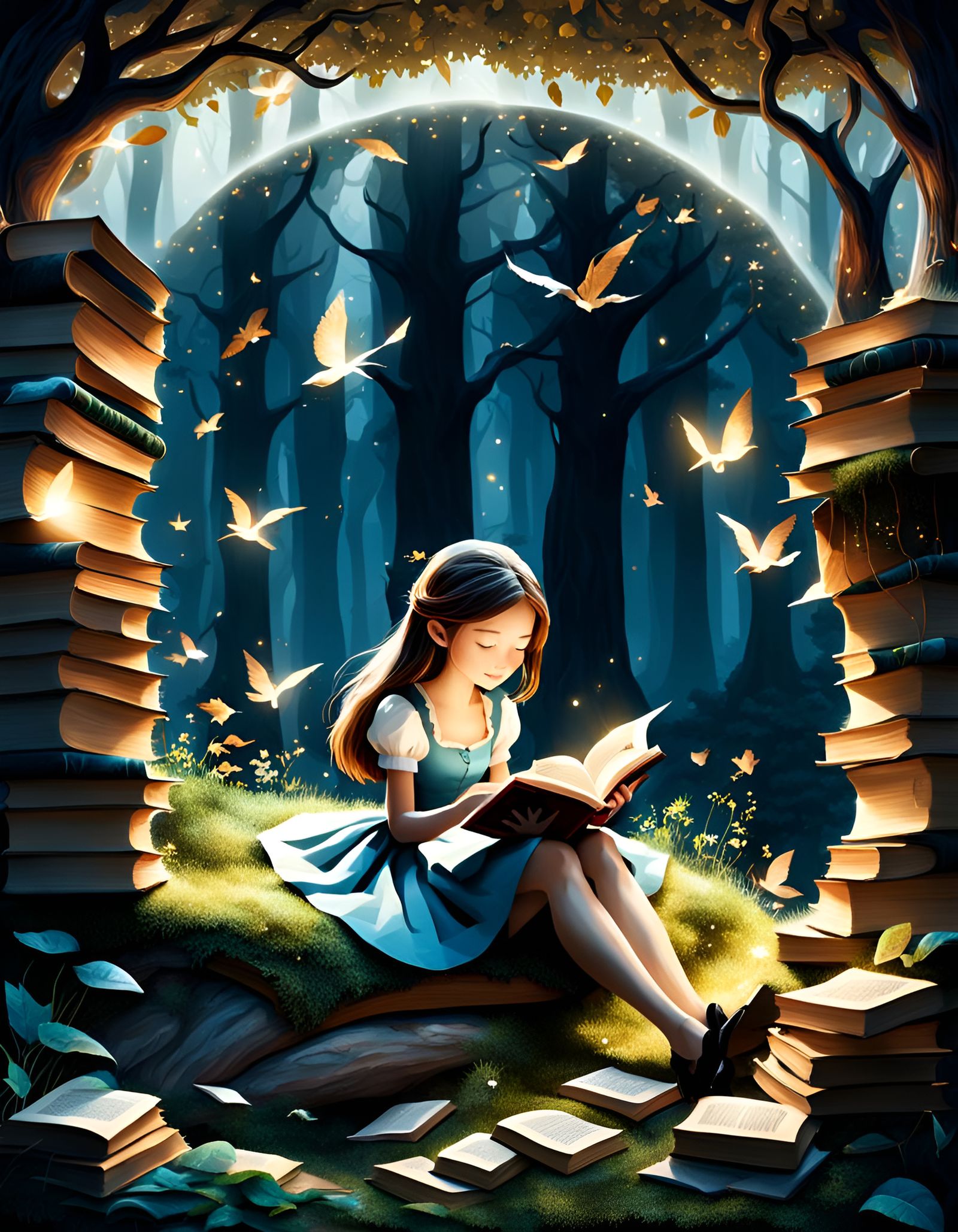 Enchanted Book World: A Reader's Fairytale