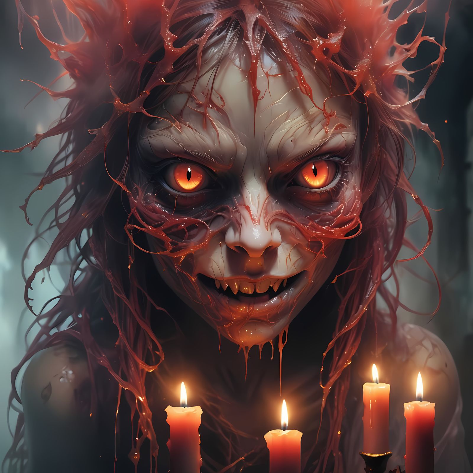 Detailed Haunter Photograph by Artgerm and Griffiths