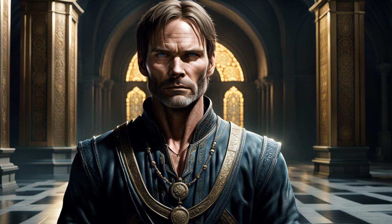 Realistic Man Begging for Money in 16k