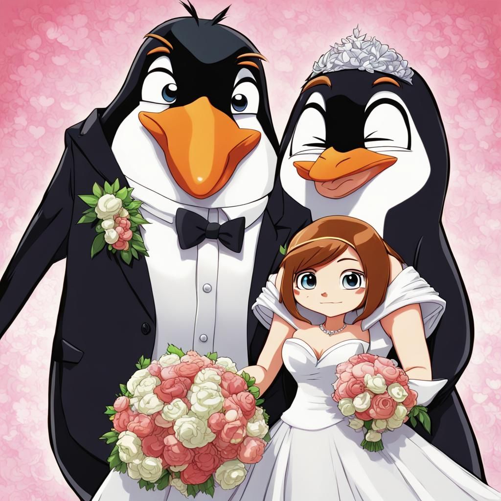 Skipper and Kitka's Anime Wedding