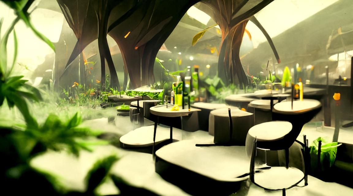 Futuristic Environment Concept Art