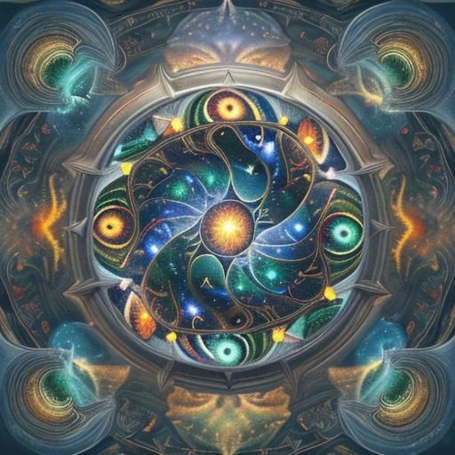 Surreal Fiery Curves: Photorealistic Fibonacci and Nautilus