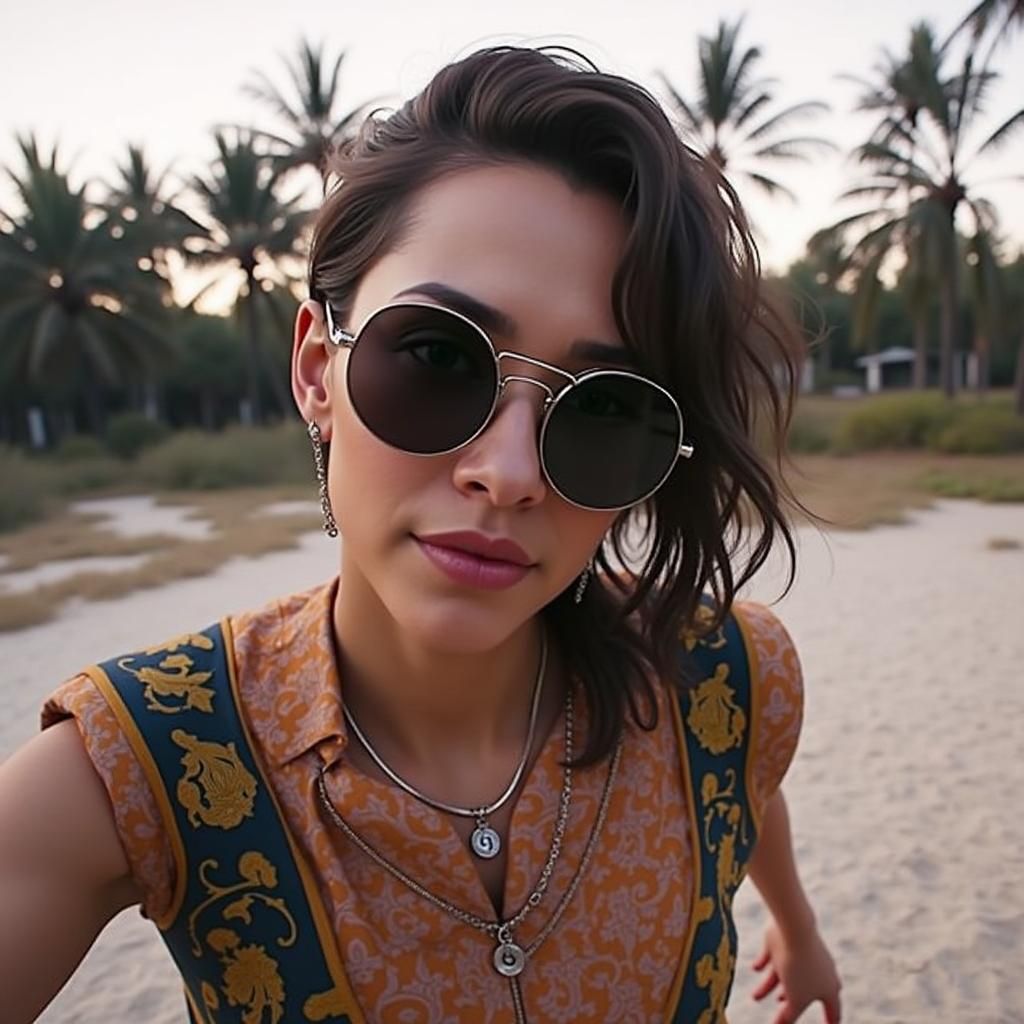 Baroque Portrait with Dynamic Lighting in 8K