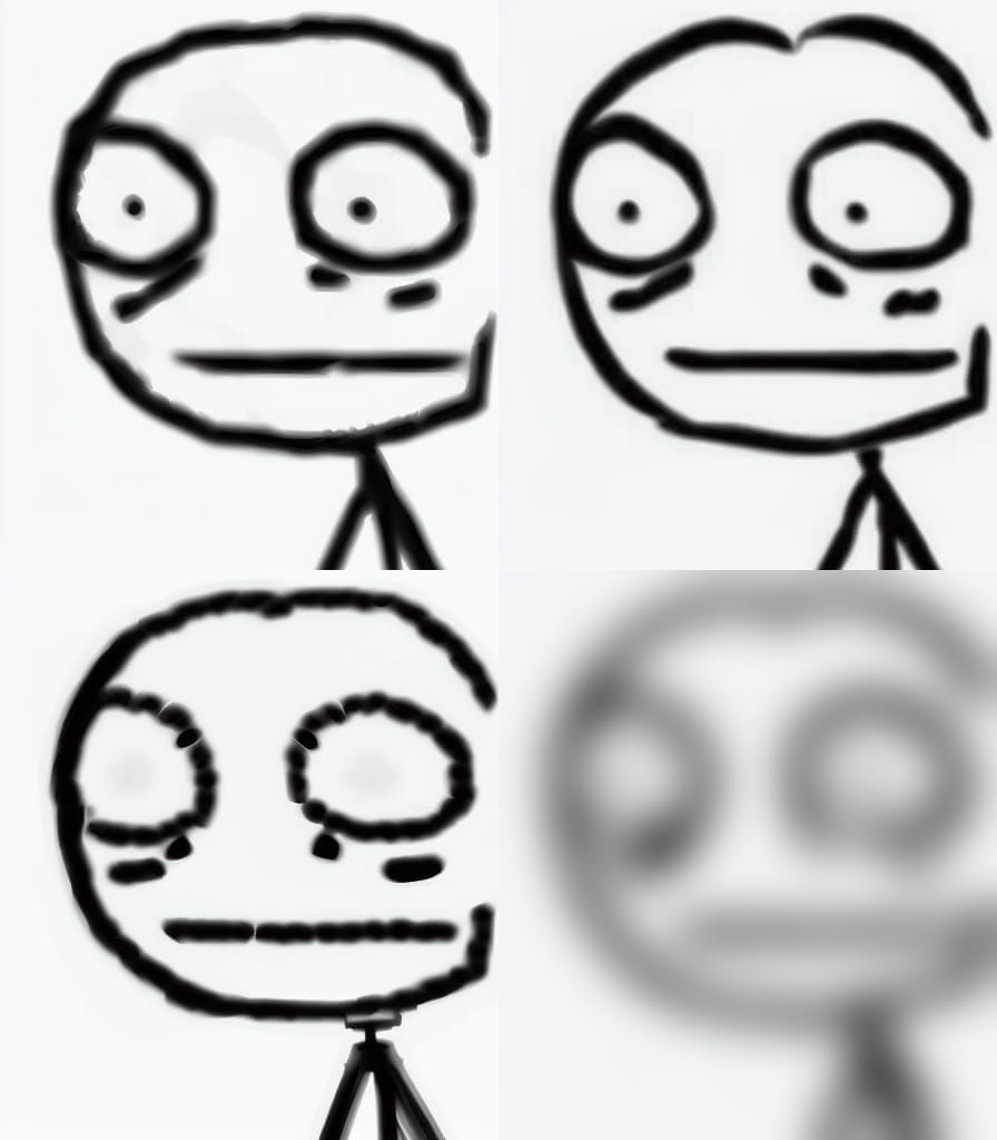 Abstract Big Round Object