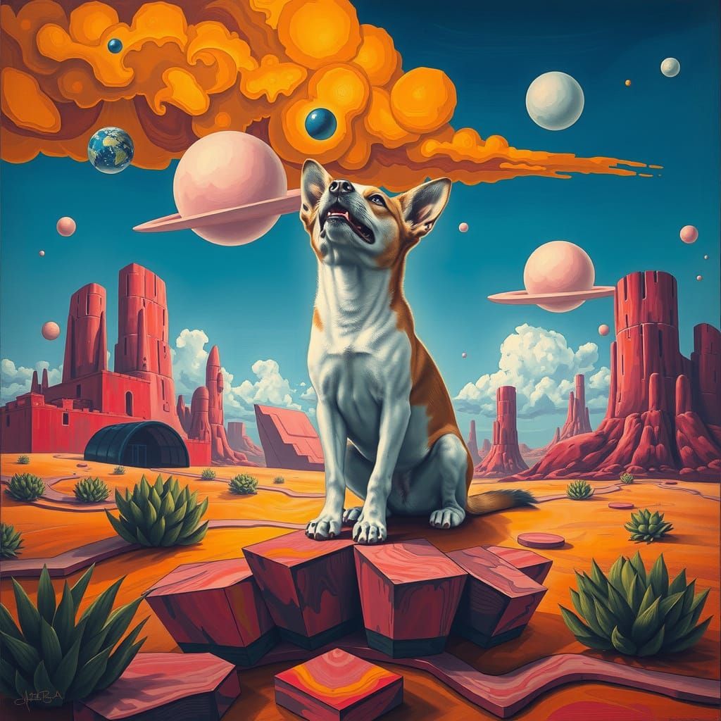 Surreal Precisionist Masterpiece of My Fandicious in Ultrama...