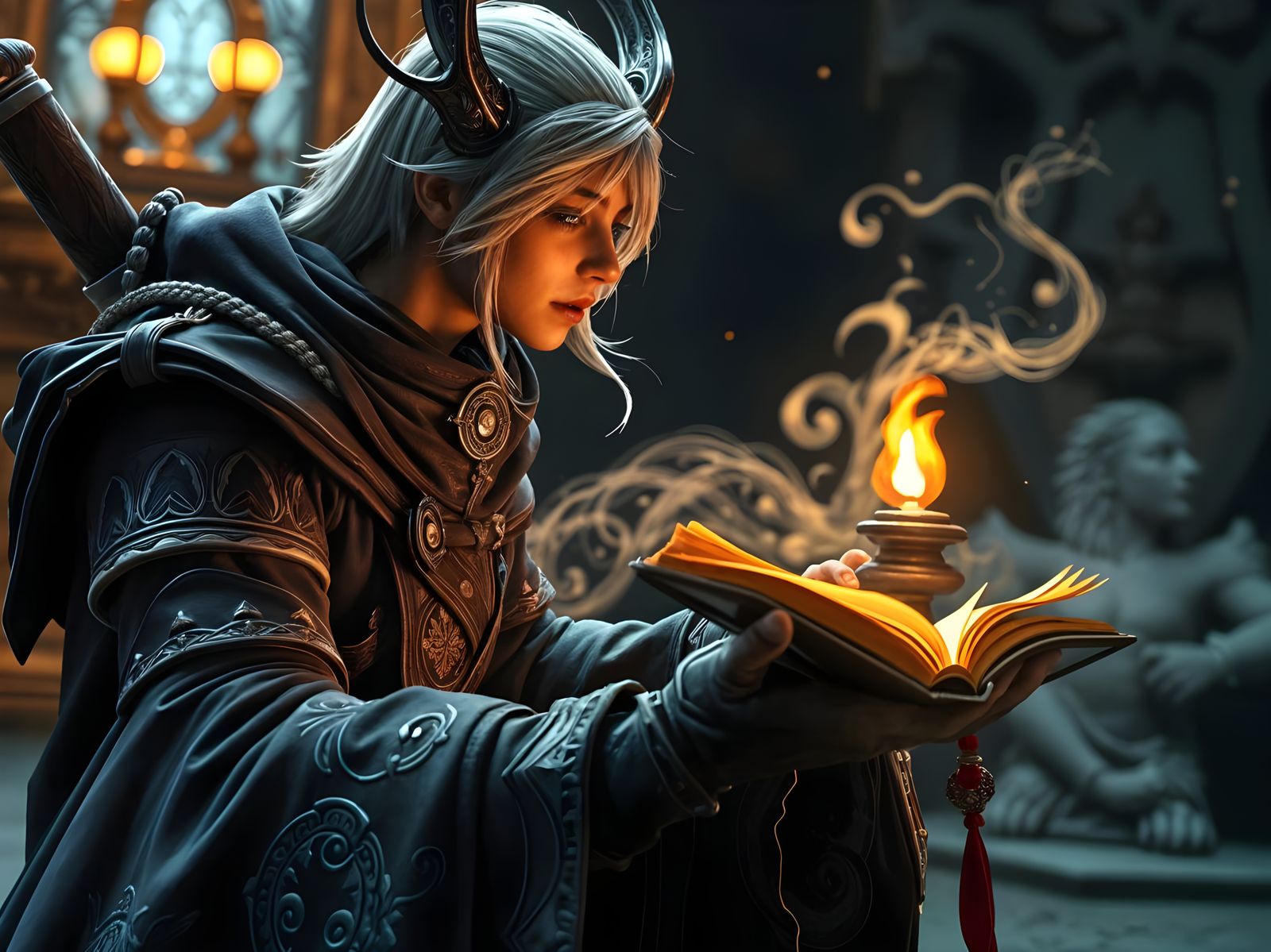 Elemental Arcanist from Final Fantasy 14 in Unreal Engine