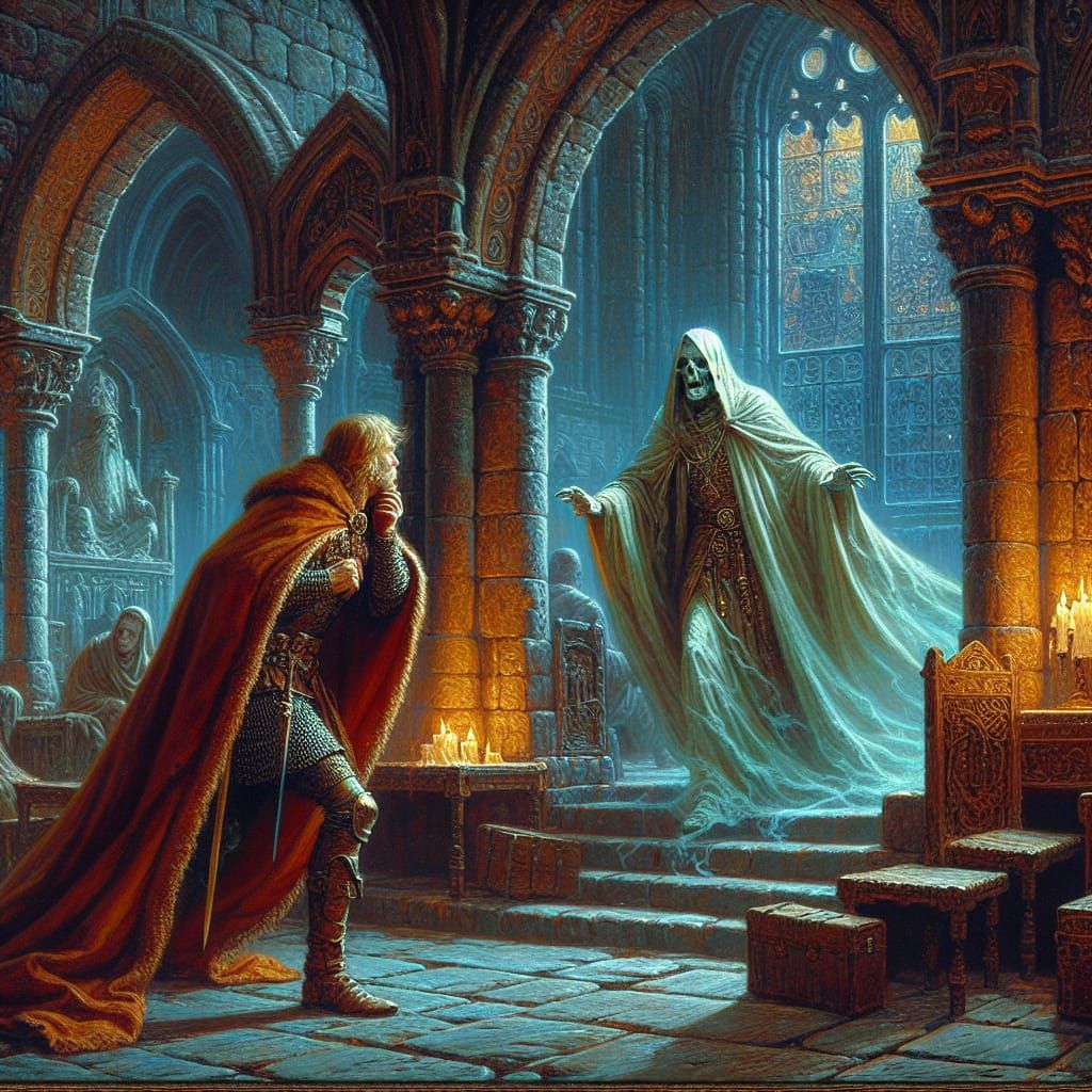 Macbeth and Banquo's Ghost: A Dark Encounter