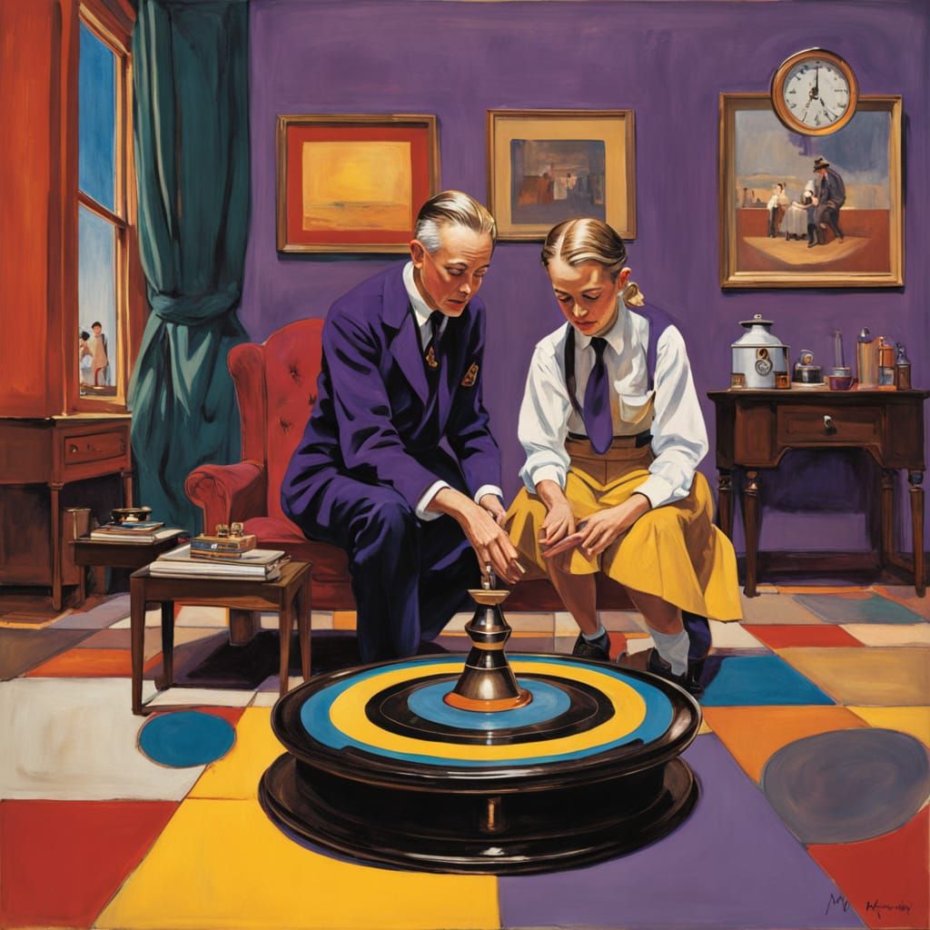 Nostalgic Childhood Wonder in Royal Navy Uniforms