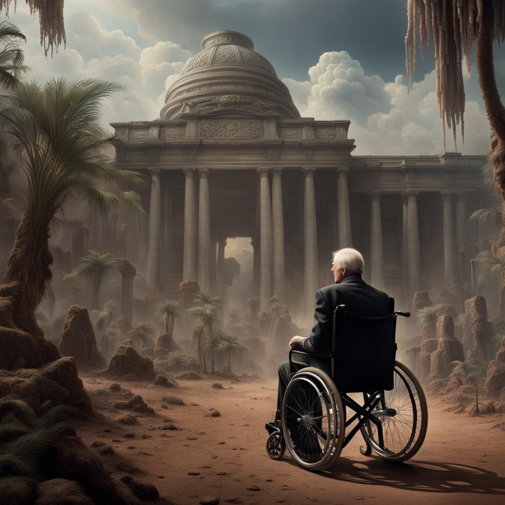 Undiscovered Tribe Encounters Jimmy Carter: Digital Painting