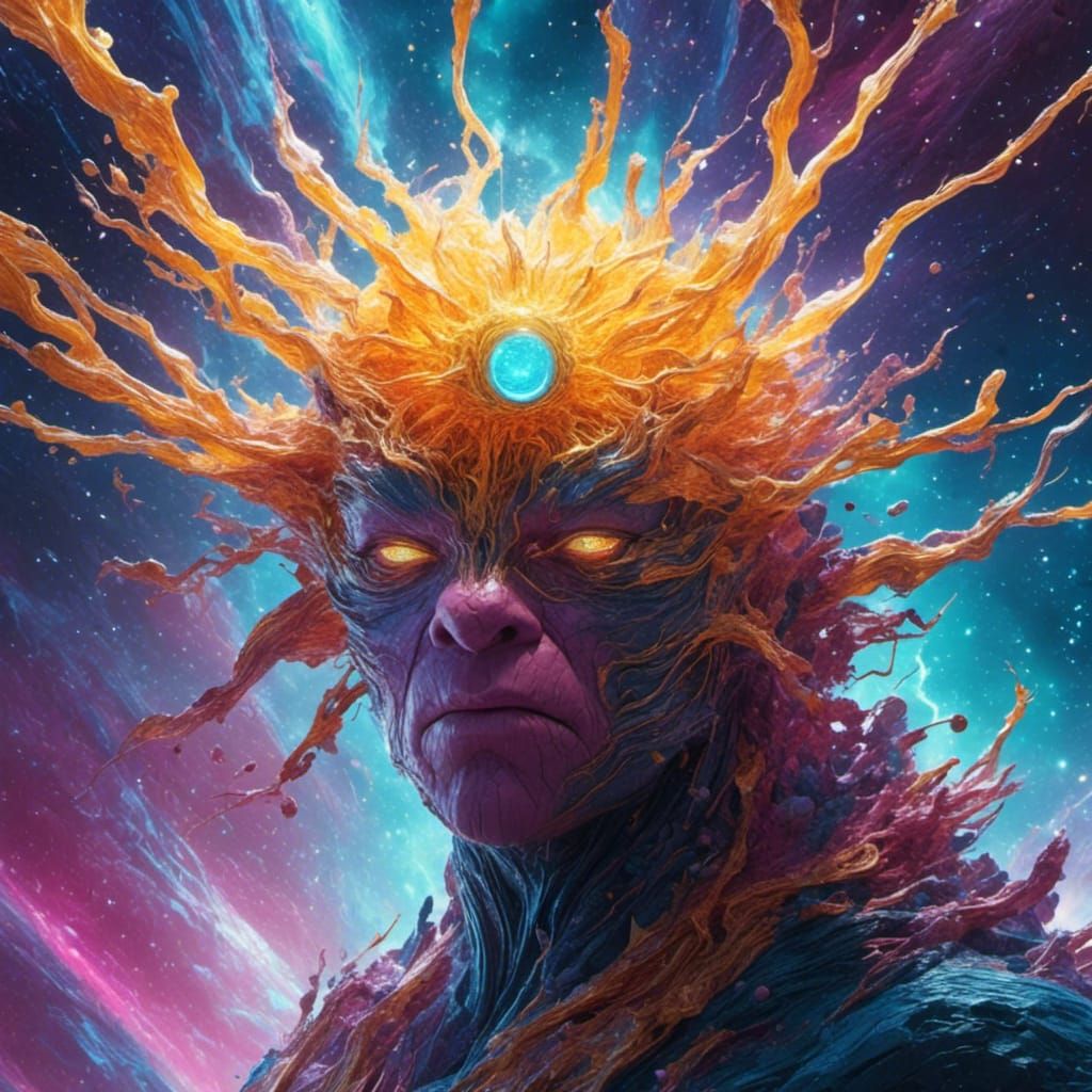 The Thing From Outer Space: Hyperrealistic Concept Art