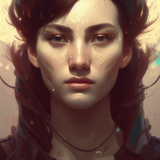 Detailed Portrait of Tayet with Dynamic Lighting