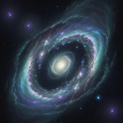 Cosmic Water Sprouts in Space: Surreal Macro Photography